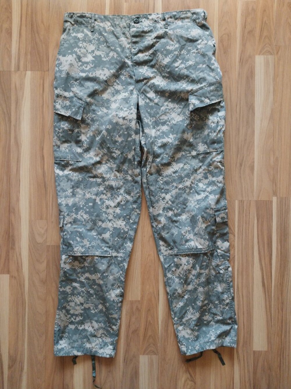 US Army UCP Camouflage ACU Trousers Ripstop Size Large X-Long